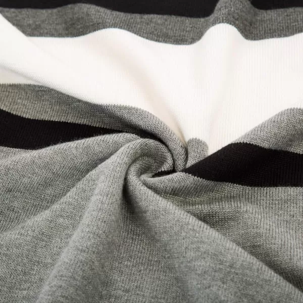 PJ Paul Jones Mens Striped Pullover Sweater Crewneck Contrast Fine Knitted Sweaters