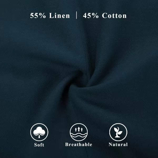 PJ PAUL JONES Men's Sport Coats and Blazers Linen Cotton Blazer Regular Fit 2 Buttons Suit Jacket