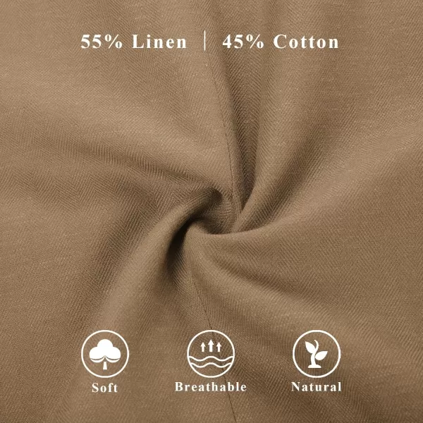 PJ PAUL JONES Men's Sport Coats and Blazers Linen Cotton Blazer Regular Fit 2 Buttons Suit Jacket