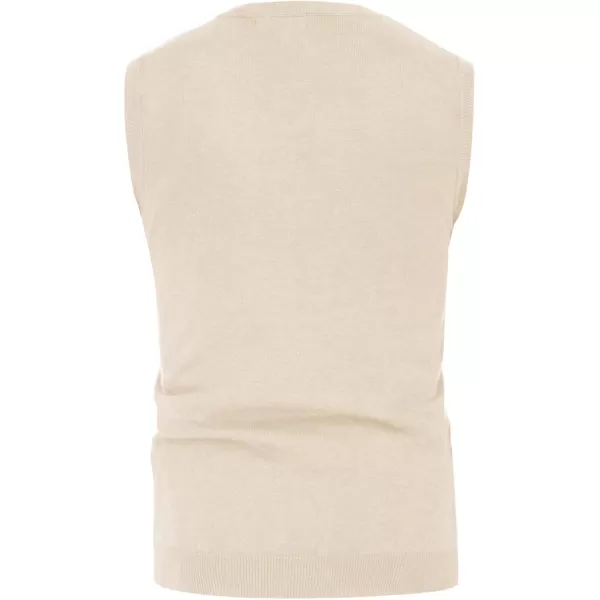 PJ PAUL JONES Men's Soft Argyle Sweater Vest Slim Fit V-Neck Knitted Pullover Vest