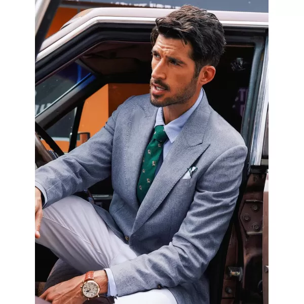 PJ PAUL JONES Mens Blazer Casual Sport Coat Two Buttons Lightweight Business Sport Jacket