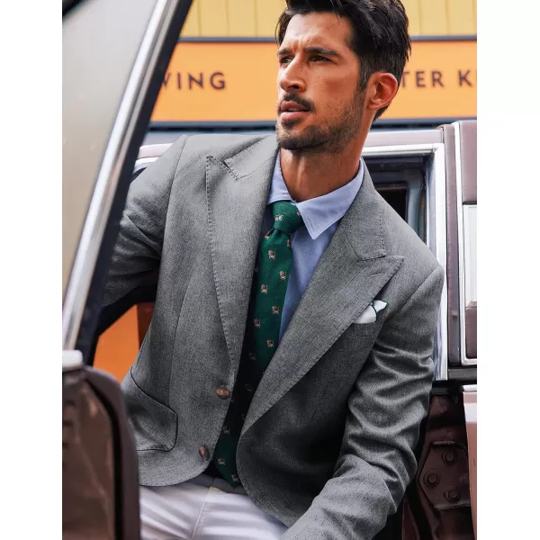 PJ PAUL JONES Mens Blazer Casual Sport Coat Two Buttons Lightweight Business Sport Jacket