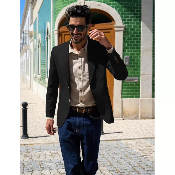 PJ PAUL JONES Mens Blazer Casual Sport Coat Two Buttons Lightweight Business Sport Jacket