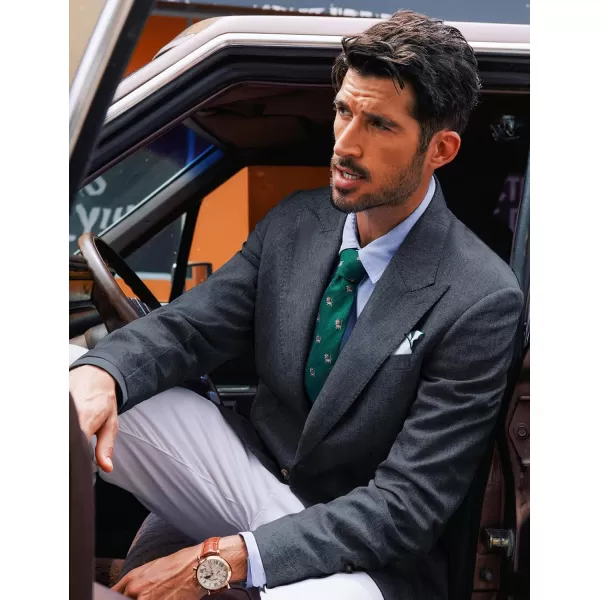 PJ PAUL JONES Mens Blazer Casual Sport Coat Two Buttons Lightweight Business Sport Jacket