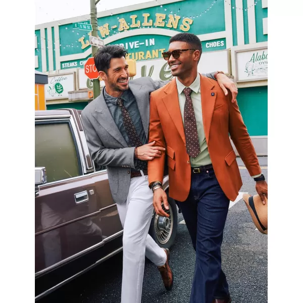 PJ PAUL JONES Mens Blazer Casual Sport Coat Two Buttons Lightweight Business Sport Jacket