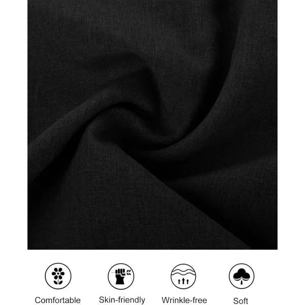 PJ PAUL JONES Men's Button up Shirt Long Sleeve Casual Shirt Wrinkle Free Dress Beach Shirt with Pockets