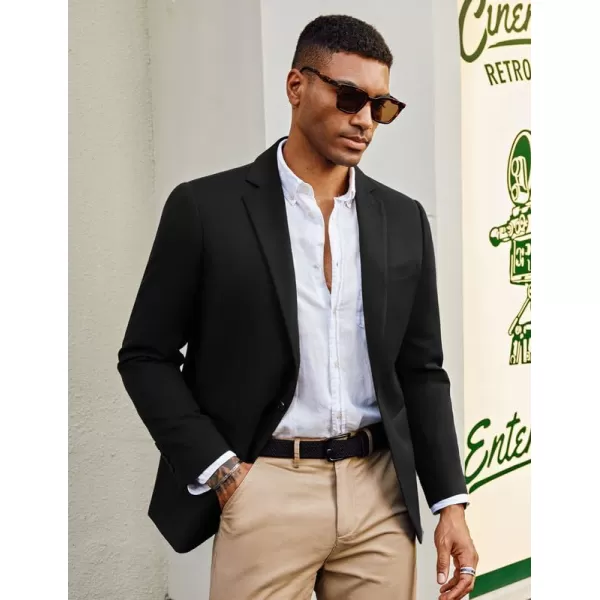 PJ PAUL JONES Mens Casual Blazer Wool Blend Sport Coat One Button Business Suit Jackets
