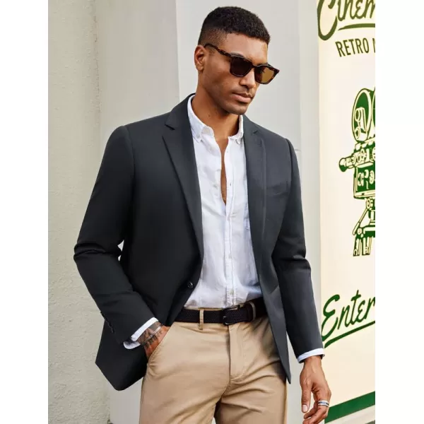 PJ PAUL JONES Mens Casual Blazer Wool Blend Sport Coat One Button Business Suit Jackets