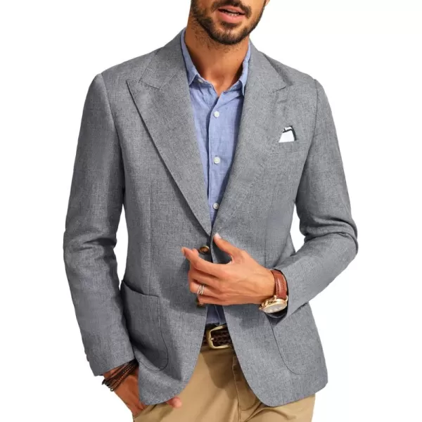 PJ PAUL JONES Mens Blazer Casual Sport Coat Two Buttons Lightweight Business Sport Jacket