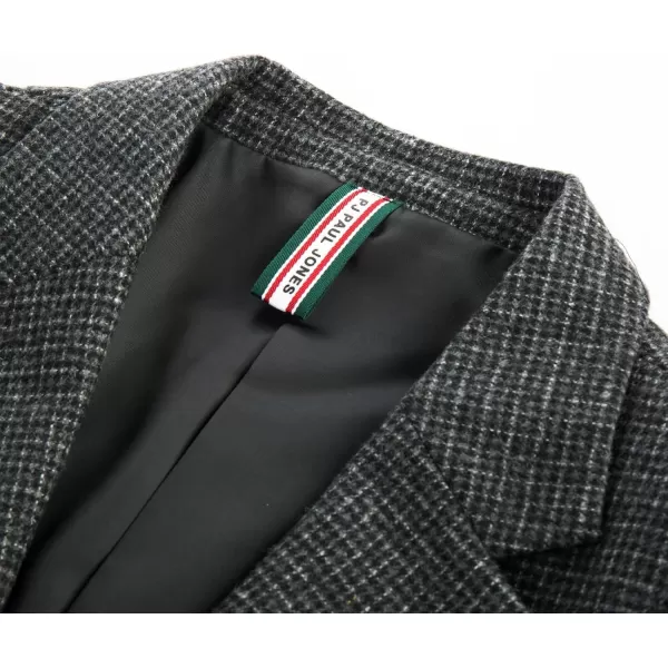 Herringbone Tweed Blazer British Wool Blend Sport Coat Jacket