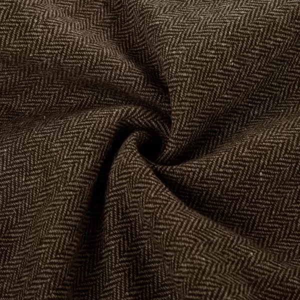 PJ PAUL JONES Men Trousers Vintage Tweed Pants Herringbone Pleated Pant