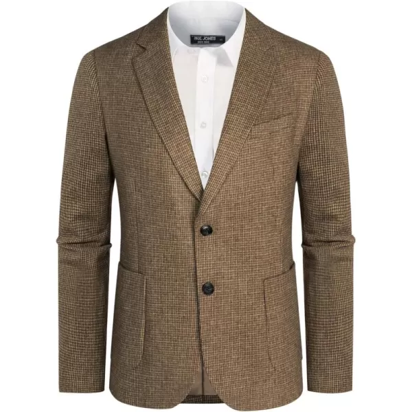 Herringbone Tweed Blazer British Wool Blend Sport Coat Jacket