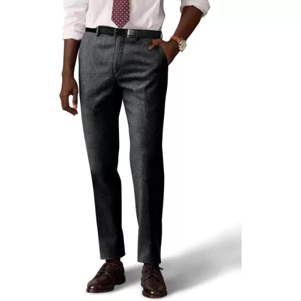 PJ PAUL JONES Men Trousers Vintage Tweed Pants Herringbone Pleated Pant