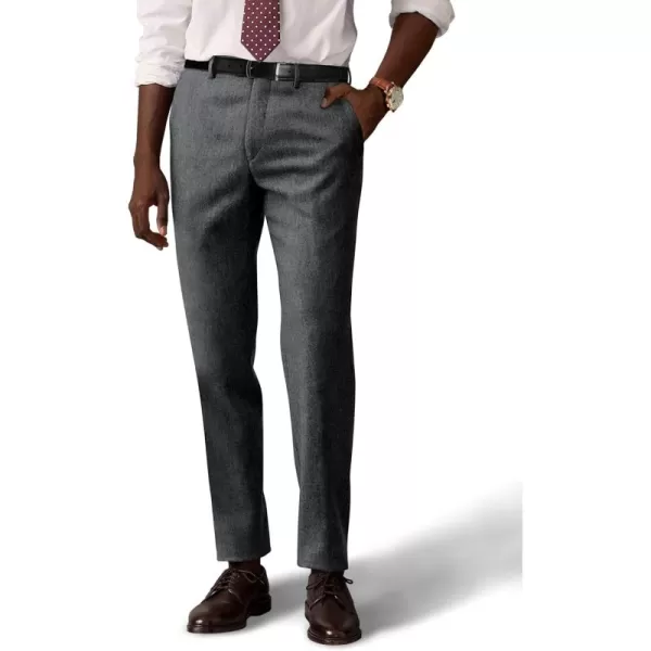 PJ PAUL JONES Men Trousers Vintage Tweed Pants Herringbone Pleated Pant
