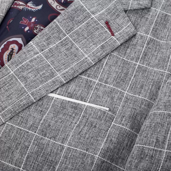 PJ PAUL JONES Mens Casual Sport Coats Two Buttons Lightweight Business Sport Blazer