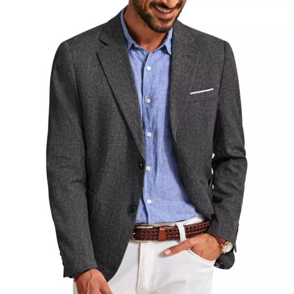 PJ PAUL JONES Mens Casual Sport Coats Two Buttons Lightweight Business Sport Blazer