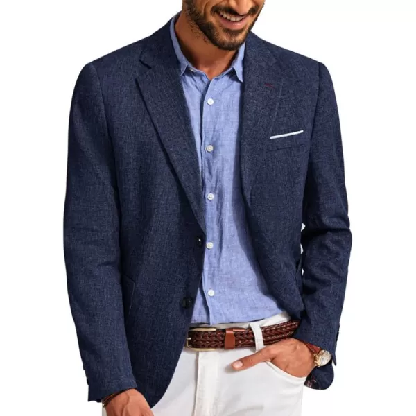 PJ PAUL JONES Mens Casual Sport Coats Two Buttons Lightweight Business Sport Blazer