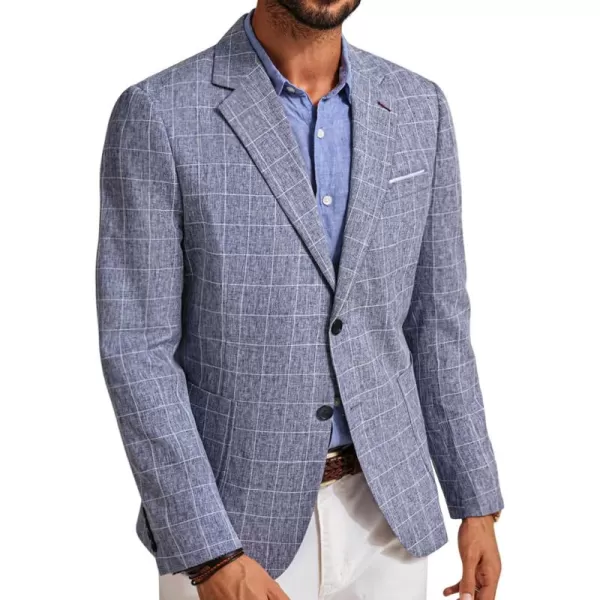 PJ PAUL JONES Mens Casual Sport Coats Two Buttons Lightweight Business Sport Blazer