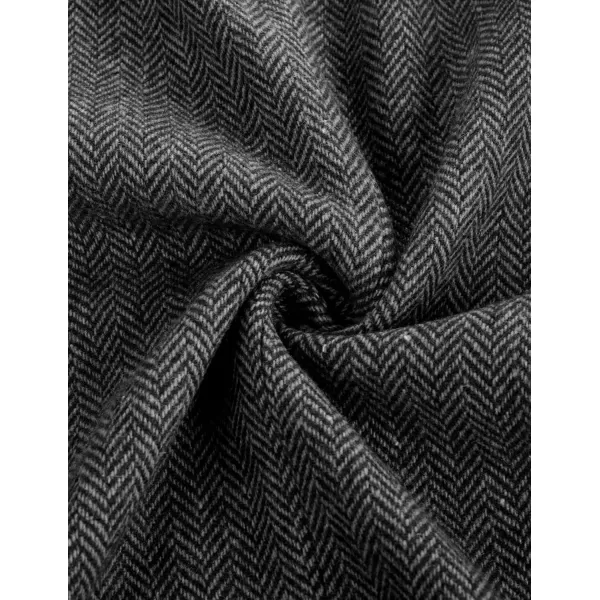 PJ PAUL JONES Mens Herringbone Blazer Vintage Tweed Wool Blend Sport Coat Jacket