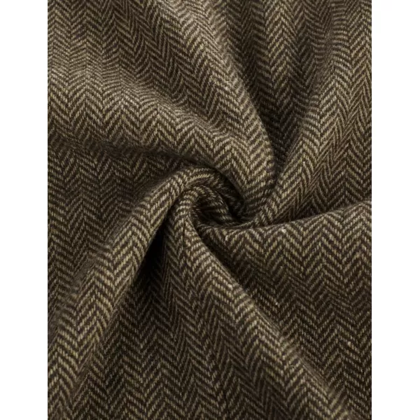 PJ PAUL JONES Mens Herringbone Blazer Vintage Tweed Wool Blend Sport Coat Jacket