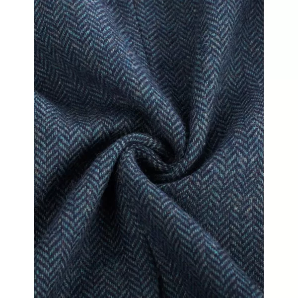 PJ PAUL JONES Mens Herringbone Blazer Vintage Tweed Wool Blend Sport Coat Jacket