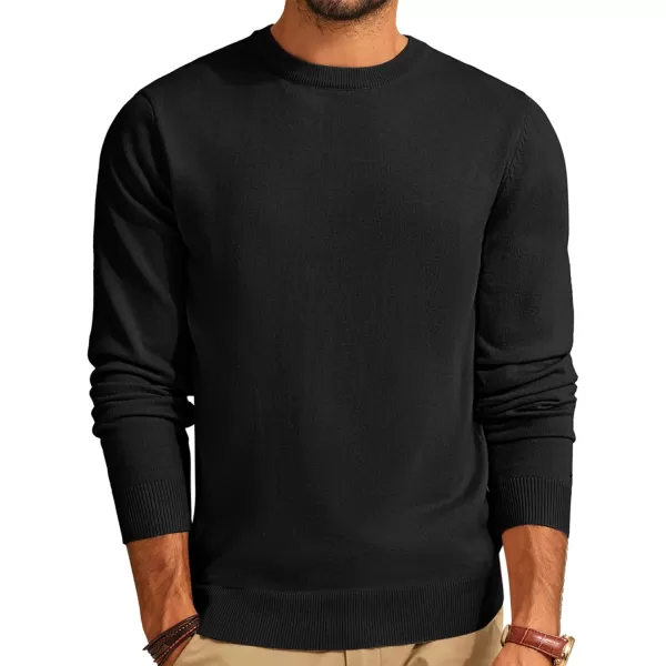 PJ PAUL JONES Men's Sweaters Crewneck Basic Lightweight Sweatshirts Wool Blend Knitted Pullover Long Sleeve Shirts for Men