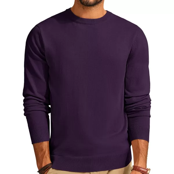 PJ PAUL JONES Men's Sweaters Crewneck Basic Lightweight Sweatshirts Wool Blend Knitted Pullover Long Sleeve Shirts for Men