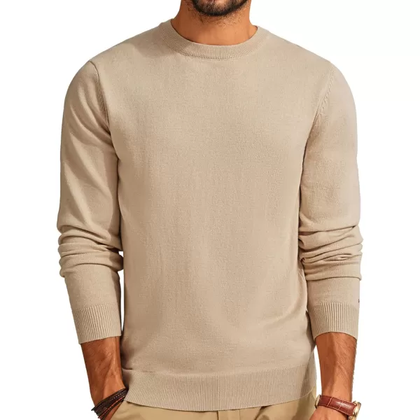 PJ PAUL JONES Men's Sweaters Crewneck Basic Lightweight Sweatshirts Wool Blend Knitted Pullover Long Sleeve Shirts for Men