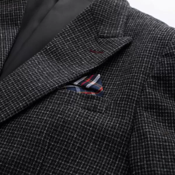PJ PAUL JONES Men's Vintage Herringbone Tweed Blazers British Wool Blend Sport Coat Jacket
