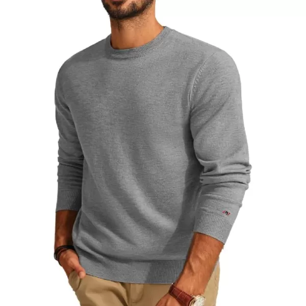 PJ PAUL JONES Men's Sweaters Crewneck Basic Lightweight Sweatshirts Wool Blend Knitted Pullover Long Sleeve Shirts for Men