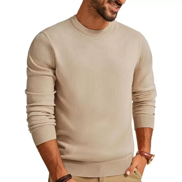 PJ PAUL JONES Men's Sweaters Crewneck Basic Lightweight Sweatshirts Wool Blend Knitted Pullover Long Sleeve Shirts for Men