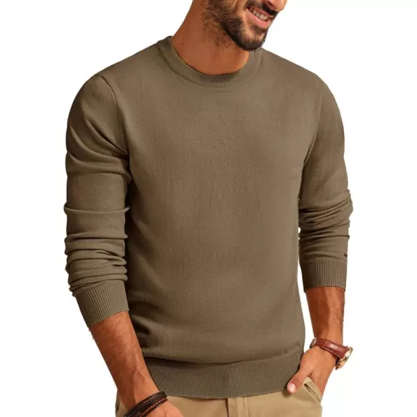 PJ PAUL JONES Men's Sweaters Crewneck Basic Lightweight Sweatshirts Wool Blend Knitted Pullover Long Sleeve Shirts for Men