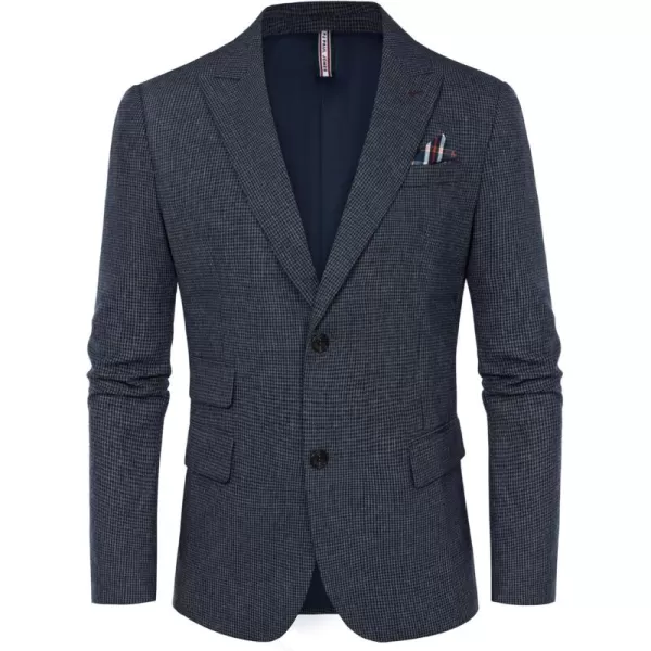PJ PAUL JONES Men's Vintage Herringbone Tweed Blazers British Wool Blend Sport Coat Jacket
