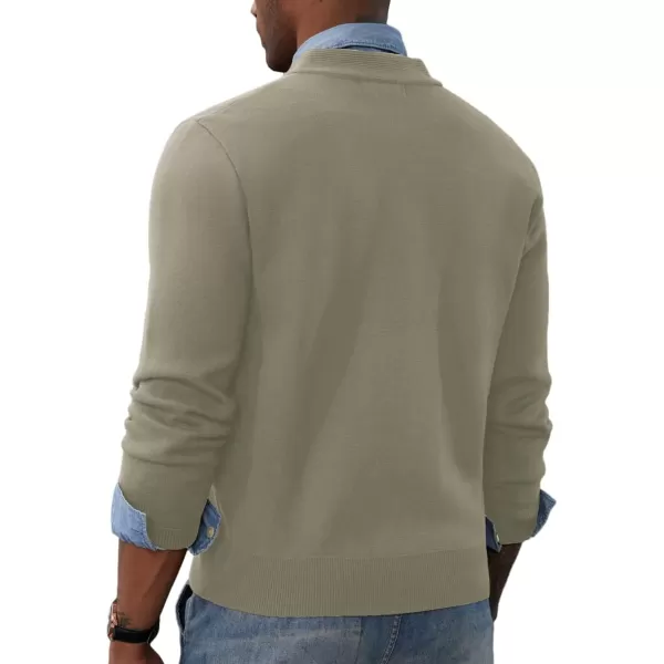 PJ PAUL JONES Mens Full Zip Cardigan Sweater Stand Collar Regular Fit Knit Sweaters