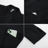 imagePJ PAUL JONES Blazer for Men Casual CottonLinen Sport Coat Lightweight 2 Button Lined Blazer JacketBlack