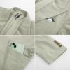 imagePJ PAUL JONES Blazer for Men Casual CottonLinen Sport Coat Lightweight 2 Button Lined Blazer JacketLight Green