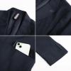 imagePJ PAUL JONES Mens Blazer Casual 2 Button Sport Coat Lightweight Peaked Lapel BlazersDark Blue