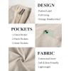 imagePJ PAUL JONES Mens Blazer Cotton Linen Suit Jacket Lightweight Casual Blazer Jackets with PocketsApricot