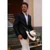 imagePJ PAUL JONES Mens Blazer Cotton Linen Suit Jacket Lightweight Casual Blazer Jackets with PocketsBlack