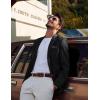 imagePJ PAUL JONES Mens Blazers Two Button Notch Lapel Sport Coat Casual Lightweight Blazer Jacket with HandkerchiefBlack