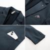 imagePJ PAUL JONES Mens Blazers Two Button Notch Lapel Sport Coat Casual Lightweight Blazer Jacket with HandkerchiefNavy Blue