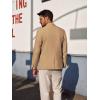 imagePJ PAUL JONES Mens Casual Blazer Two Buttons Sport Coats Lightweight Blazer Business Sport JacketCoffee
