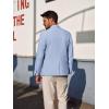 imagePJ PAUL JONES Mens Casual Blazer Two Buttons Sport Coats Lightweight Blazer Business Sport JacketLight Blue