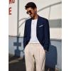 imagePJ PAUL JONES Mens Casual Blazer Two Buttons Sport Coats Lightweight Blazer Business Sport JacketNavy Blue