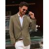 imagePJ PAUL JONES Mens Sport Coat Blazer Casual Lightweight Blazer Jackets Two Buttons Sport JacketsApricot