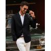 imagePJ PAUL JONES Mens Sport Coat Blazer Casual Lightweight Blazer Jackets Two Buttons Sport JacketsBlack