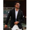 imagePJ PAUL JONES Mens Sport Coat Blazer Casual Lightweight Blazer Jackets Two Buttons Sport JacketsBlack