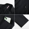 imagePJ PAUL JONES Mens Sport Coat Blazer Casual Lightweight Blazer Jackets Two Buttons Sport JacketsBlack