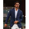 imagePJ PAUL JONES Mens Sport Coat Blazer Casual Lightweight Blazer Jackets Two Buttons Sport JacketsBlue