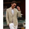 imagePJ PAUL JONES Mens Sport Coat Blazer Casual Lightweight Blazer Jackets Two Buttons Sport JacketsKhaki